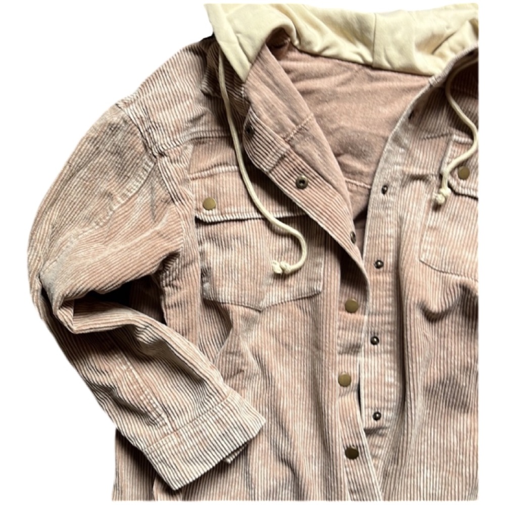 Color Block Hooded Jacket, Long Sleeve Casual Every Day Outerwear - Picture 2 of 6